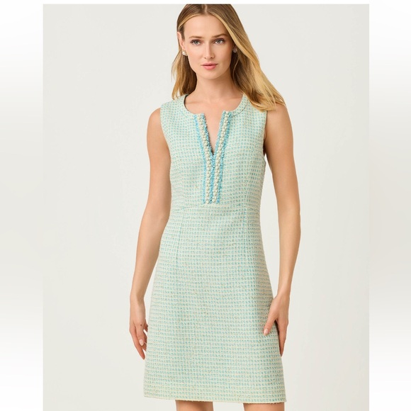 Lilly Pulitzer Dresses & Skirts - NWT Lilly Pulitzer aria beaded boucle shift dress
